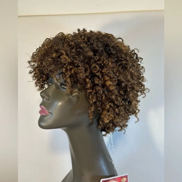 Tossie|F4327|Curly mixed color Wig for Women - Picture 3 of 9
